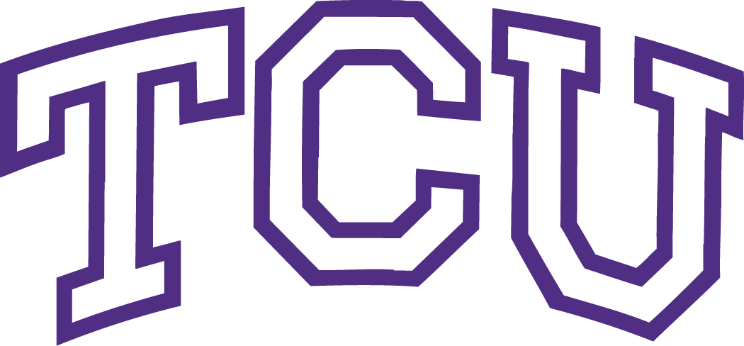 TCU Horned Frogs 1995-Pres Wordmark Logo 03 vinyl decal